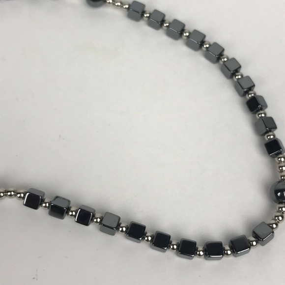 NEW Hematite Crucifix Christian Prayer Rosary Bead - Picture 8 of 8